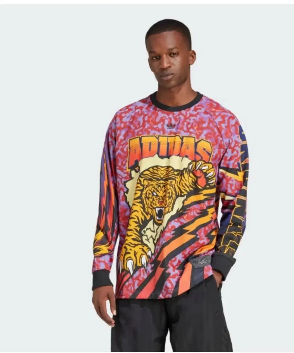 Adidas Adilenium Season 3 Tiger Long Sleeve Graphic Tee 2XL LIFE-0 JX1702